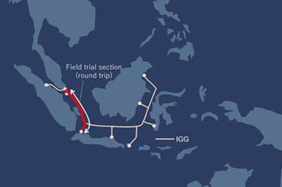 NEC sets a new record with 800 Gbps optical submarine cable transmission over 2,100 km using Indonesia's Global Gateway cable.
