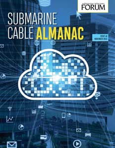 The 48th issue of the Submarine Cable Almanac is now available and contains details on every major submarine cable system in the world.