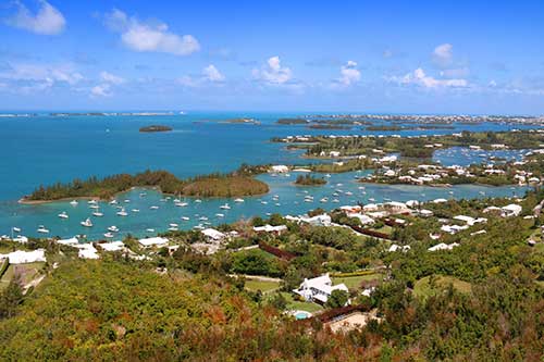 Google's proposed Bermuda cable station at Annie's Bay, a historical site, faces opposition from local historical society.