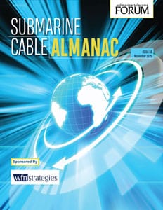 Explore SubTel Forum’s Submarine Cable Almanac Issue 56 with 4 new systems and 17 updates, sponsored by WFN Strategies.
