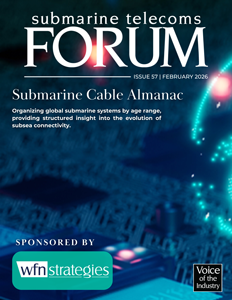 Explore SubTel Forum’s Submarine Cable Almanac Issue 57 with 14 new systems and 4 updates, sponsored by WFN Strategies.
