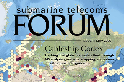SubTel Forum launches the inaugural Cableship Codex, profiling 50 cable ships through AIS analysis and fleet intelligence.